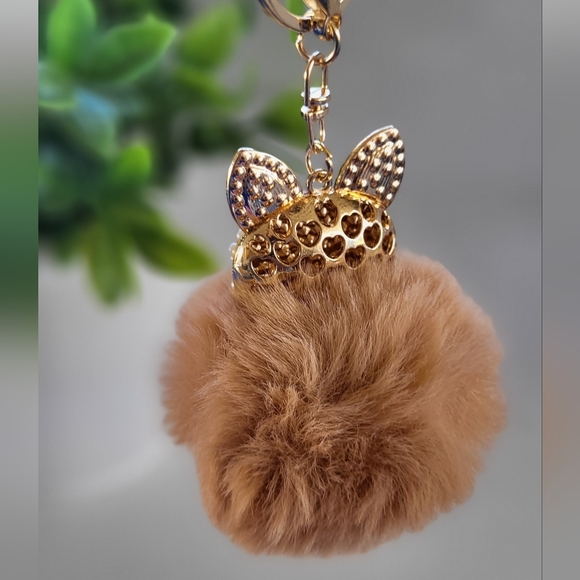 New fox pom pom keychain - Picture 2 of 2